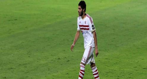 الكاف يقرر ايقاف مدافع الزمالك مباراتين لحصوله على البطاقة الحمراء